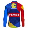 Wielershirt 2024 Lidl-Trek Lange Mouw - Blauw